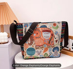 Vibrant Elephant Crossbody Bag in Germany