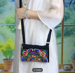 Bohemian Style Clutch Bag, Embroidered Wrist Bag in Berlin