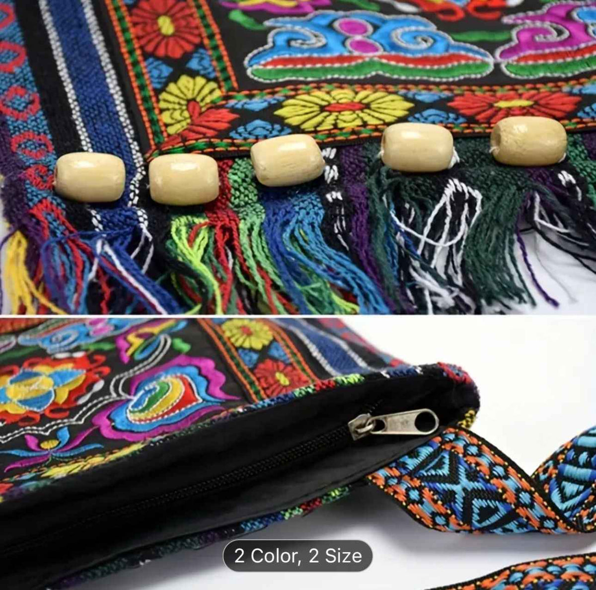 Vintage Chinese National Ethnic Shoulder Bag Embroidery in Germany