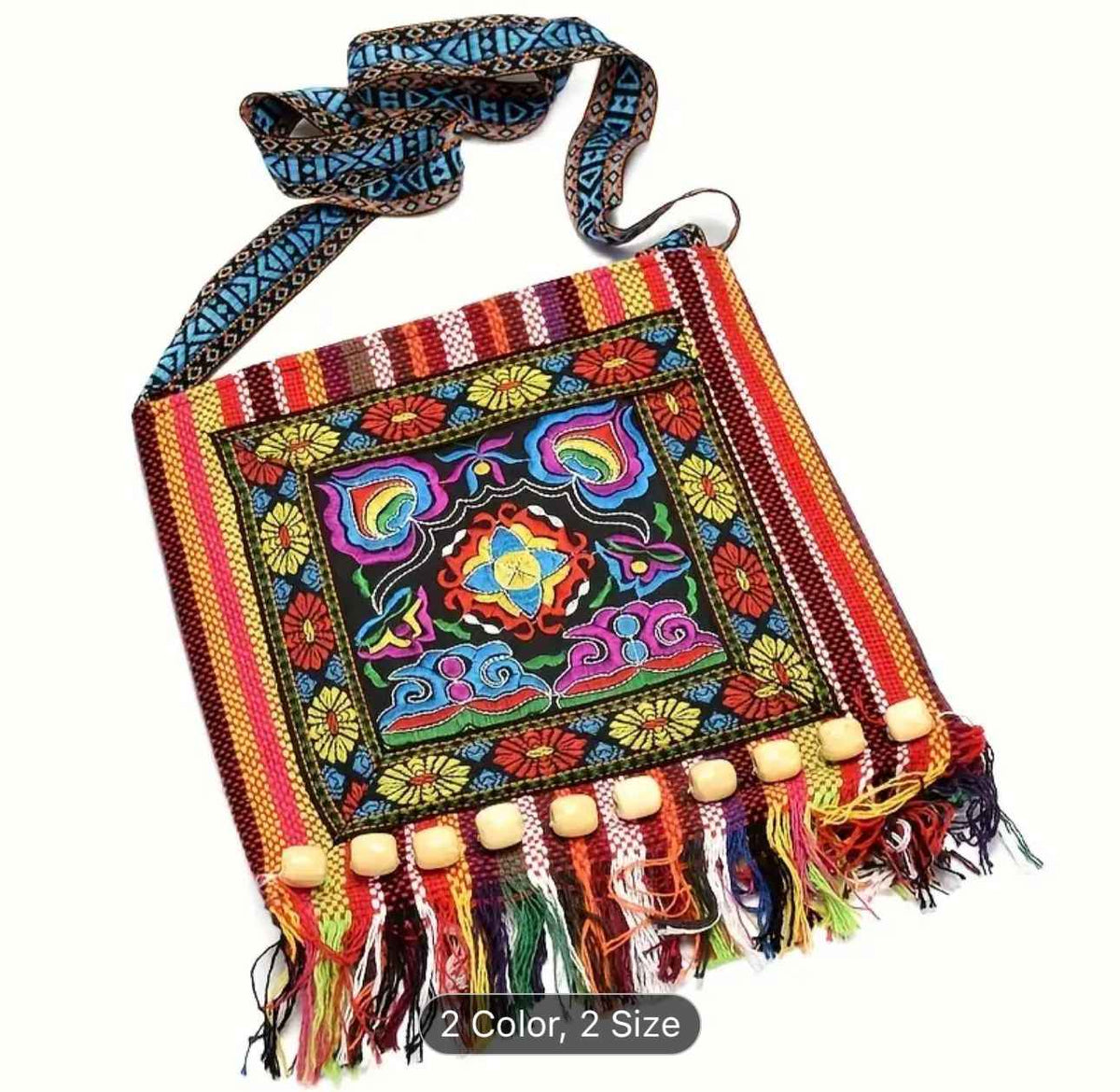 Vintage Chinese National Ethnic Shoulder Bag Embroidery in Germany