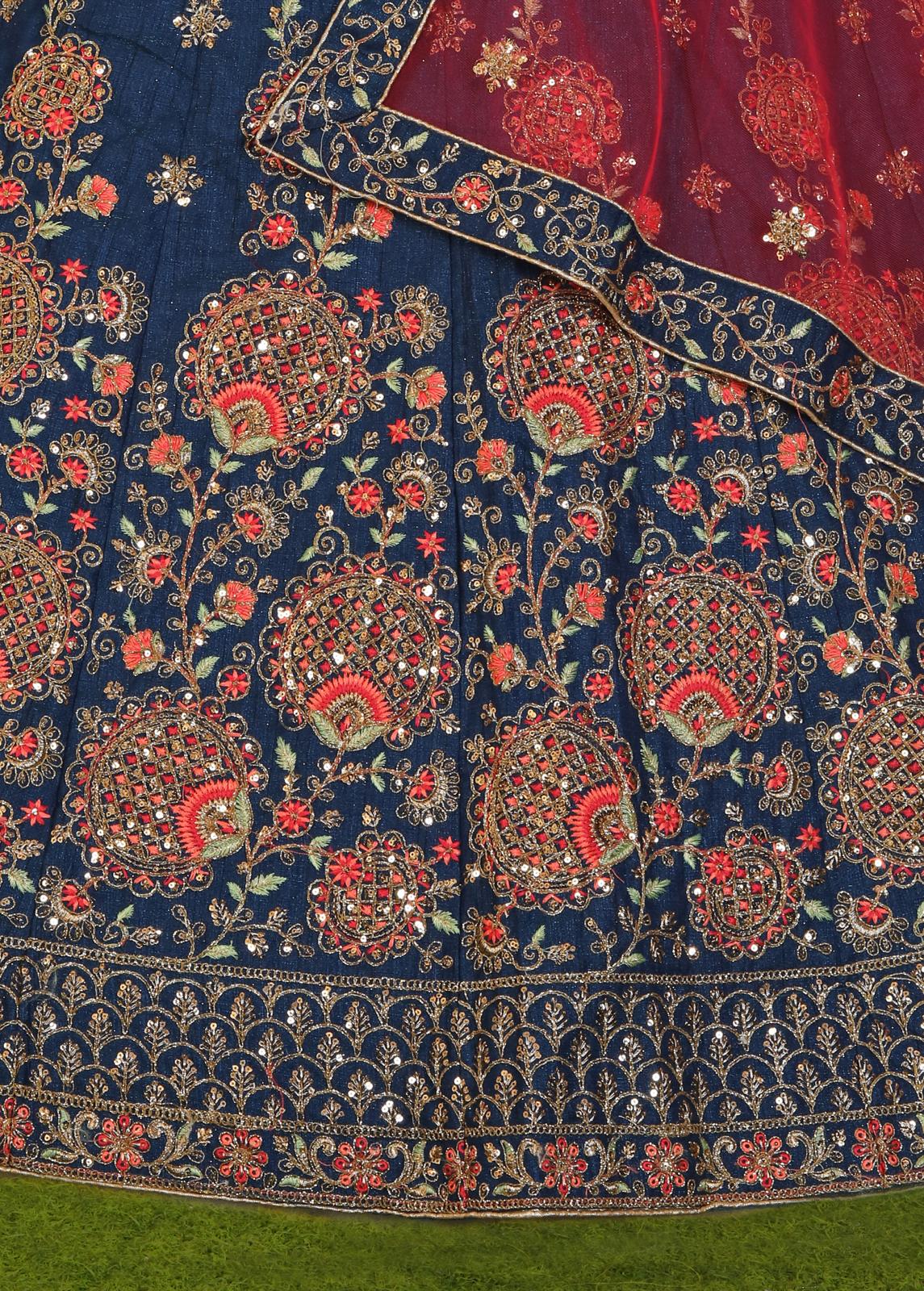 Embroidery lehenga choli in Germany