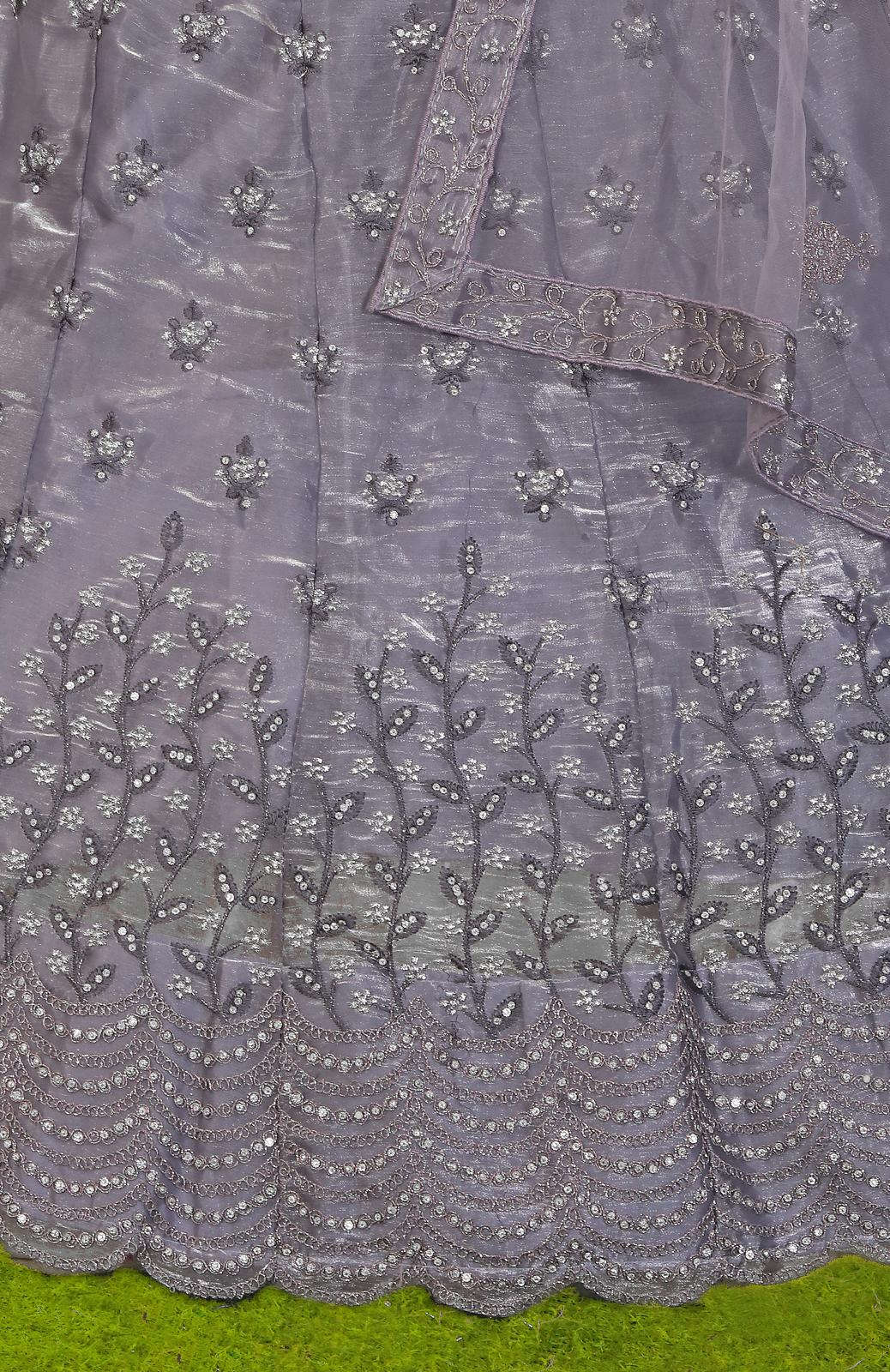 Embroidered Stitched Lehenga Choli with dupatta in Germany