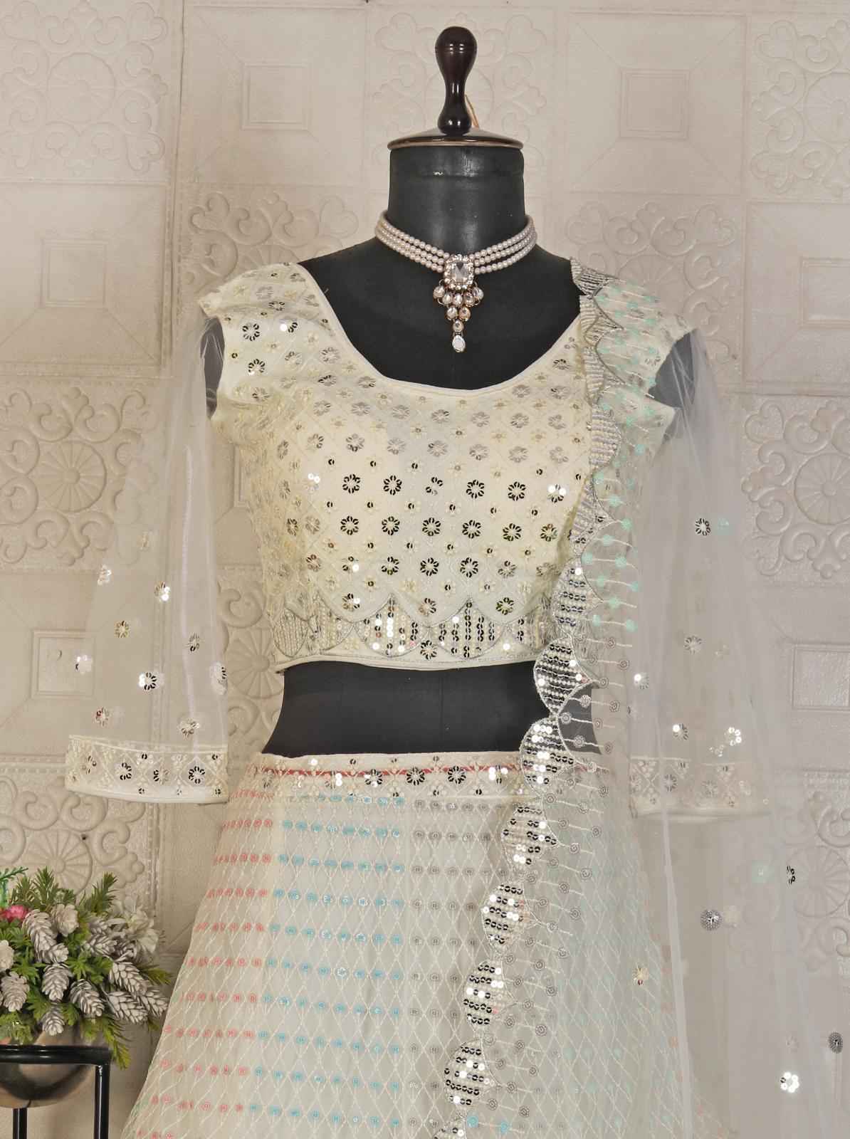 Georgette Lehenga Choli in Geremany