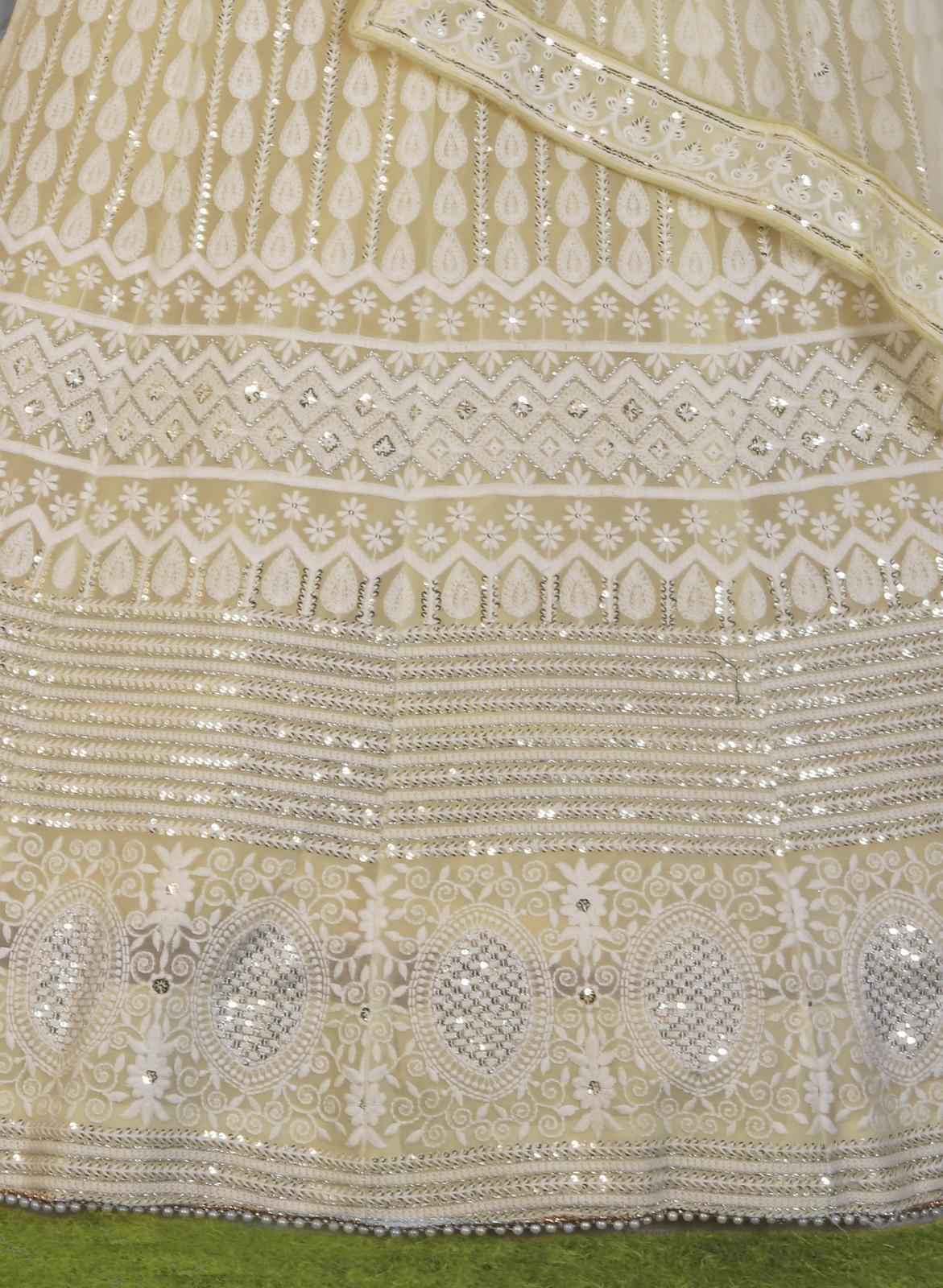 Georgette Party Wear Lehenga in Germany