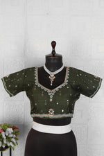 organza Embroidered Saree in Germany