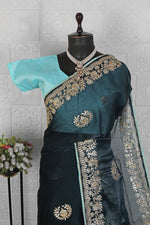 New Heavy Embroidery Work Saree for women in Germany