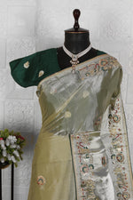 Unique Embroidered Organza Saree in Berlin