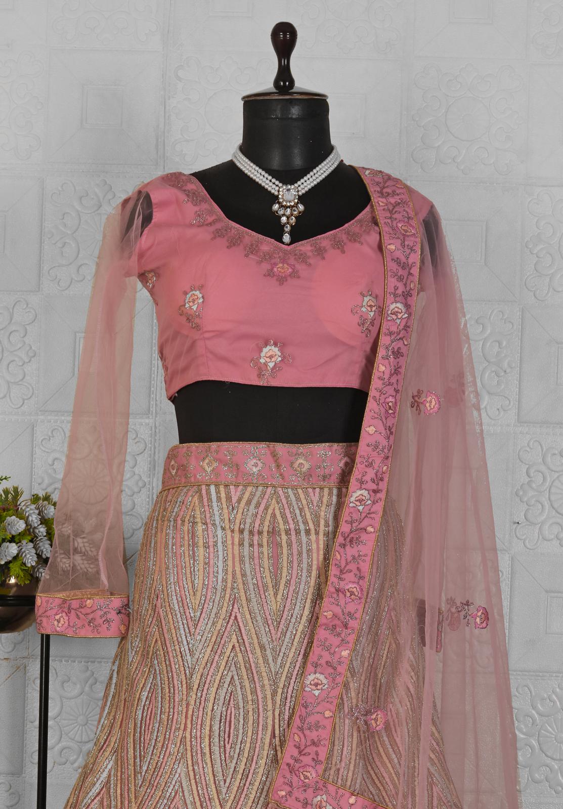 Embroided Lehanga in Munich