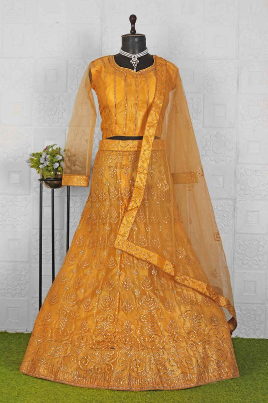 Beautiful Embroided net Lehanga in Munich