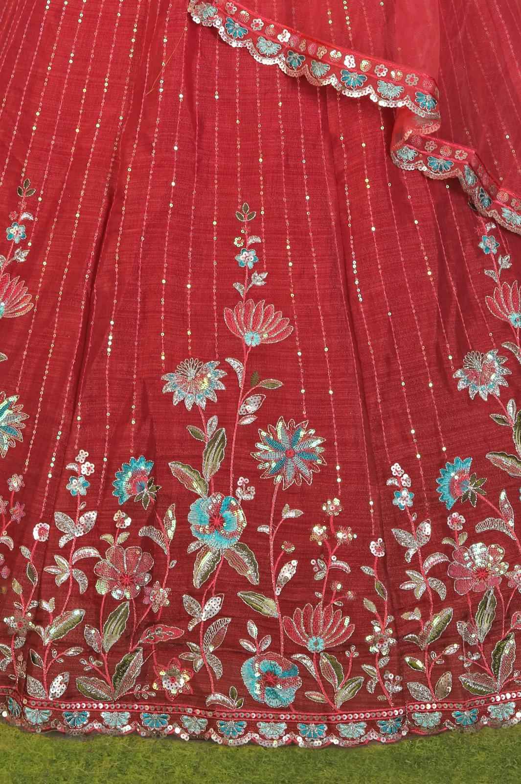 Women Embellished Flared Lehenga Choli Set in Germany