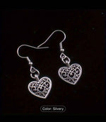 Filigree Heart Earrings in Germany