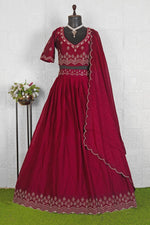 Beautiful Soft Silk Work Lehenga Choli in Germany