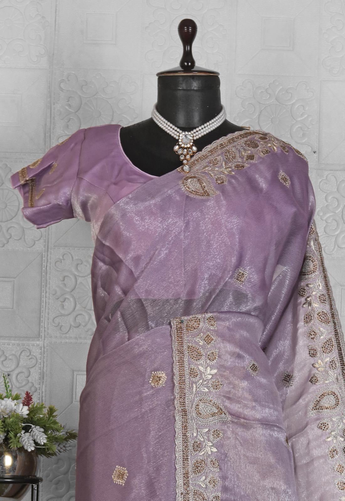 Beautiful Organza Saree in Germany