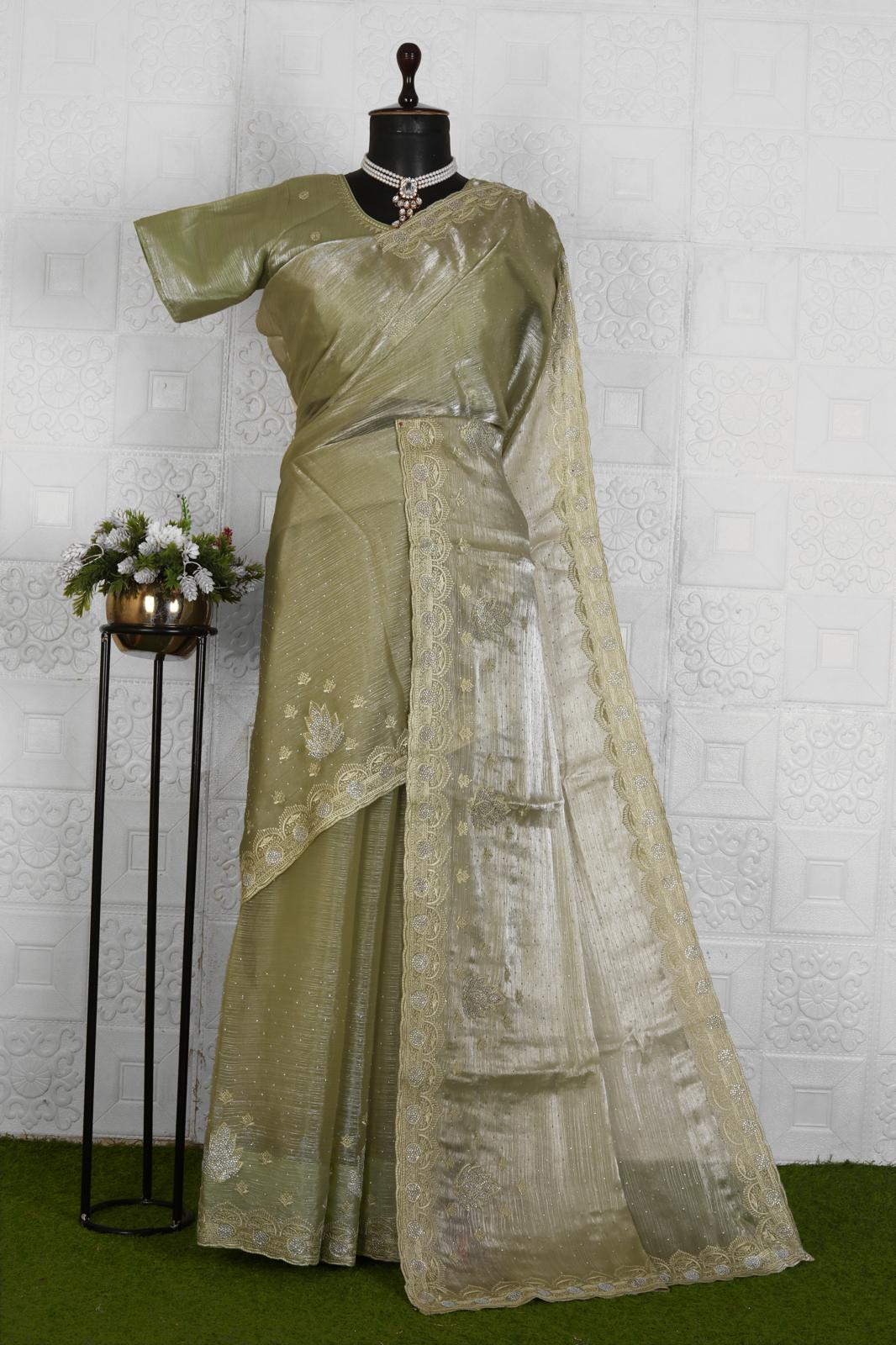 Beautiful Organza Saree in Germany