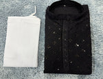 MENS CHIKENKARI HEAVY RAYON KURTA IN GERMANY