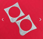 Oxidised german silver square bangles in Germany