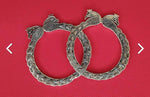 German Silver Kohlapuri Peacock Design Pair of Bangles for Women and Girls in Berlin