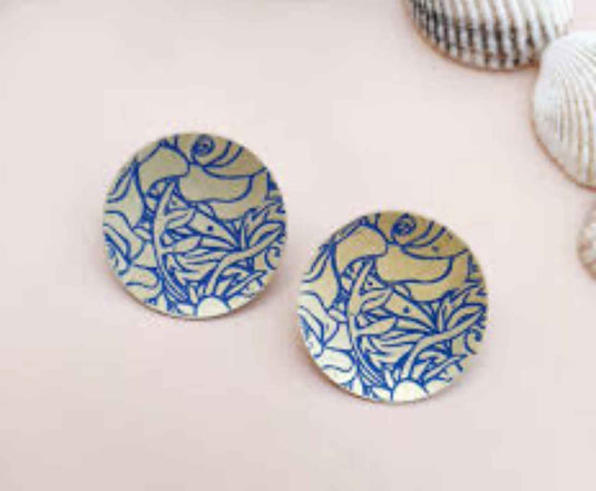 Premium Quality Brass gold plated earring in Berlin