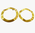 Golden Hoop Earrings in Munich