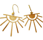 Golden Brass Fancy Earrings For Girl And women in Munich