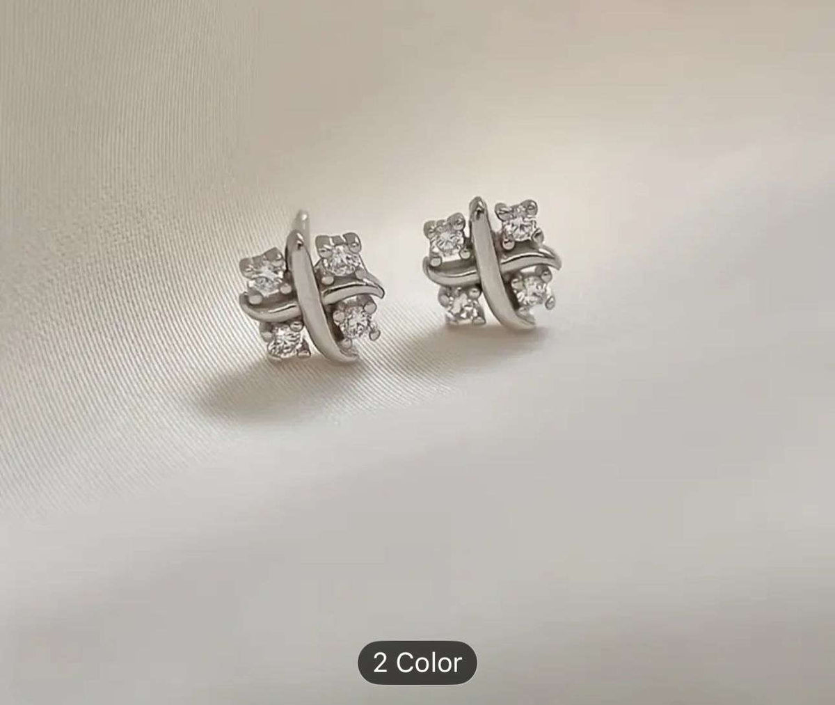 Silver Pretty Stud Earring For Women in Germany