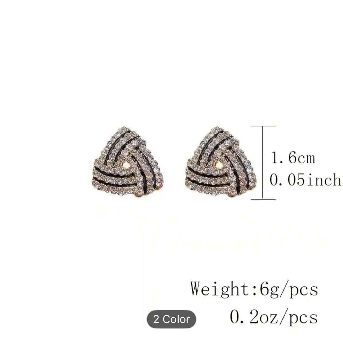 Korean fashion Diamond Stud Earring in Munich