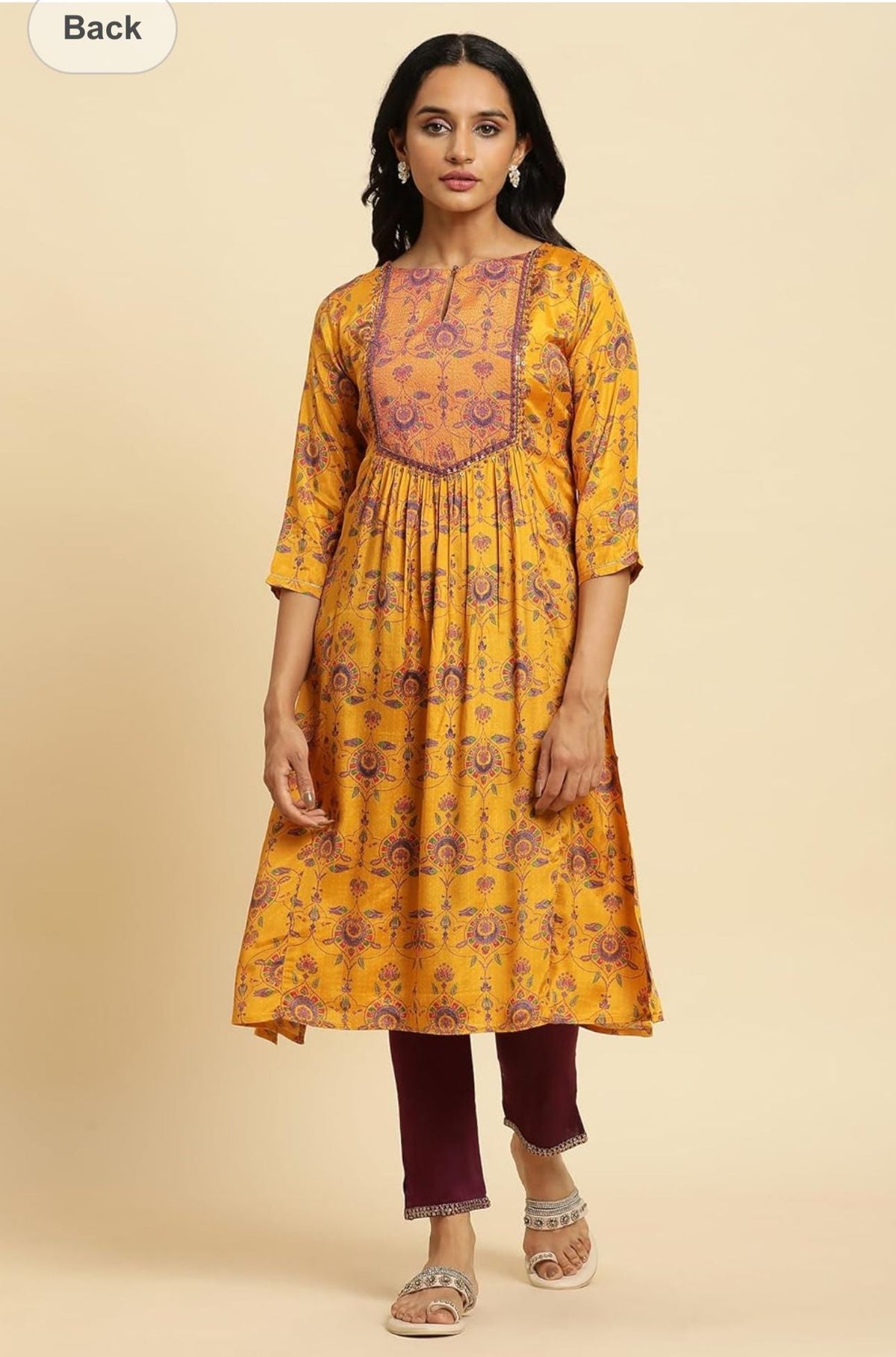 Women's Viscose Regular Fit Casual Kurta in Germany