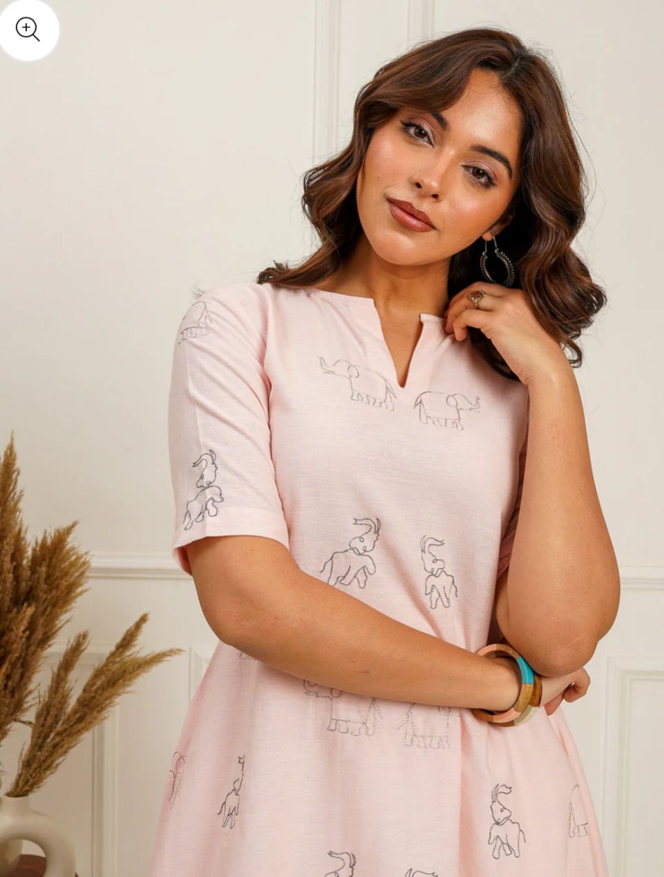 A-Line Embroidered Kurti in Berlin