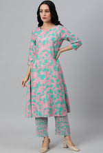 Floral Print Straight kurta in Berlin