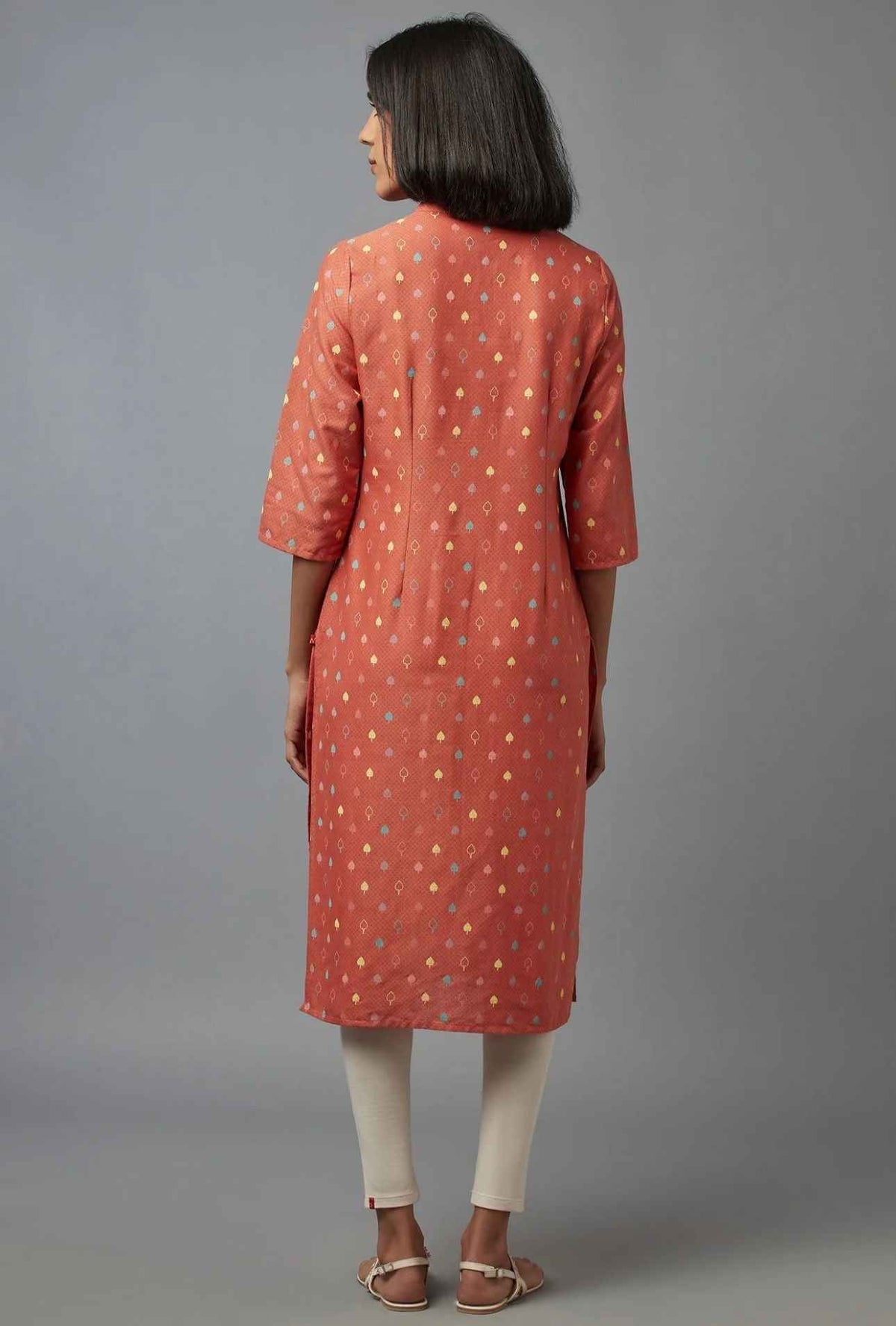 Orange Printed kurta in Berlin
