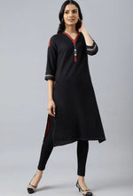 Black Straight Kurta in Berlin