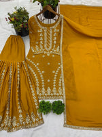 Pretty Heavy Faux Georgette Suit in Germany