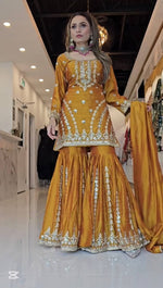 Pretty Heavy Faux Georgette Suit in Germany
