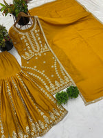 Pretty Heavy Faux Georgette Suit in Germany