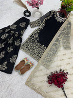 Heavy Faux Georgette With Embroidery Sequence Work Suits in Munich