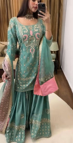 Heavy Chinnon silk With Embroidery Sequence Work Suit in Berlin Namma Markt