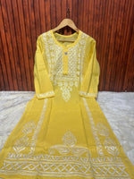 Pure Cotton Chikankari Kurti in Germany