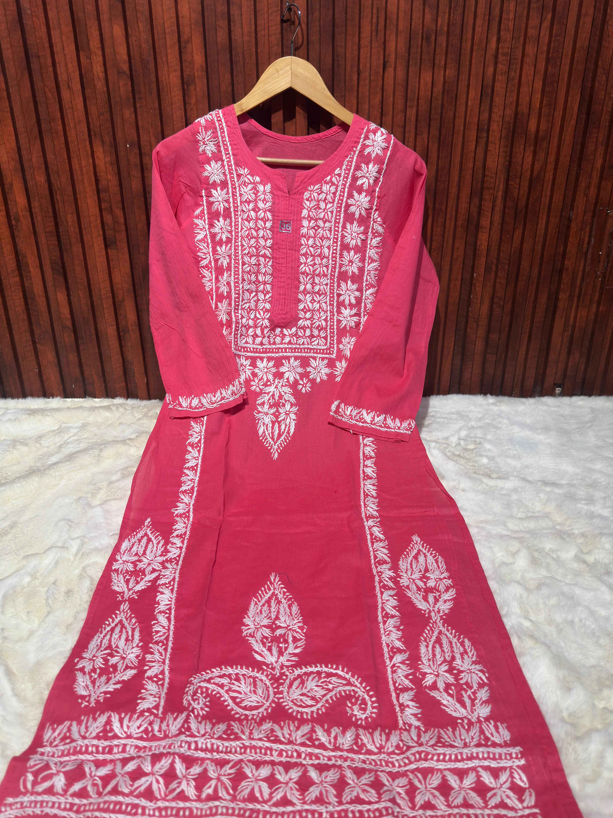 Pure Cotton Chikankari handwork Kurti in Munich