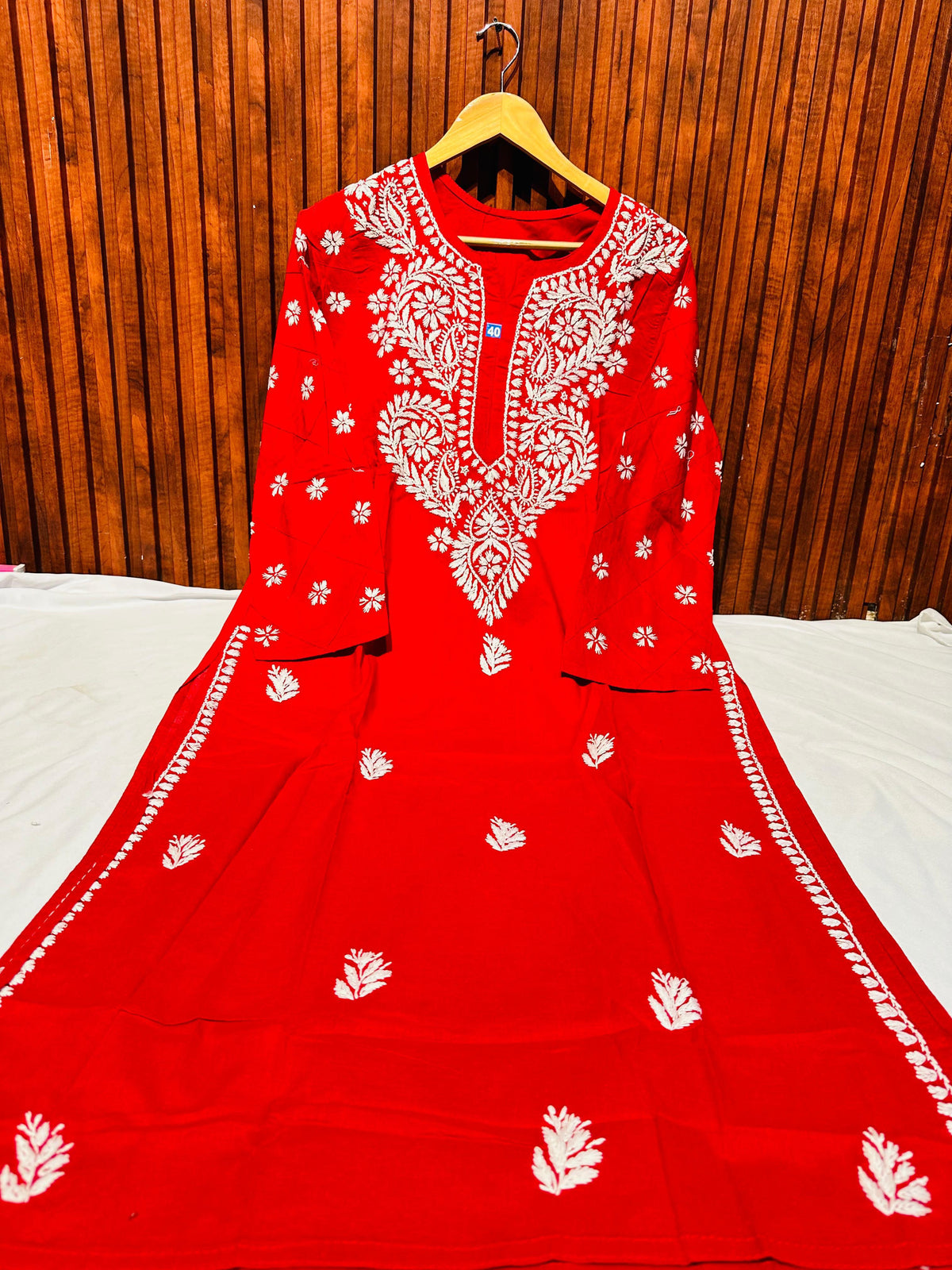 Pure Cotton Chikankari handwork Kurti in Germany