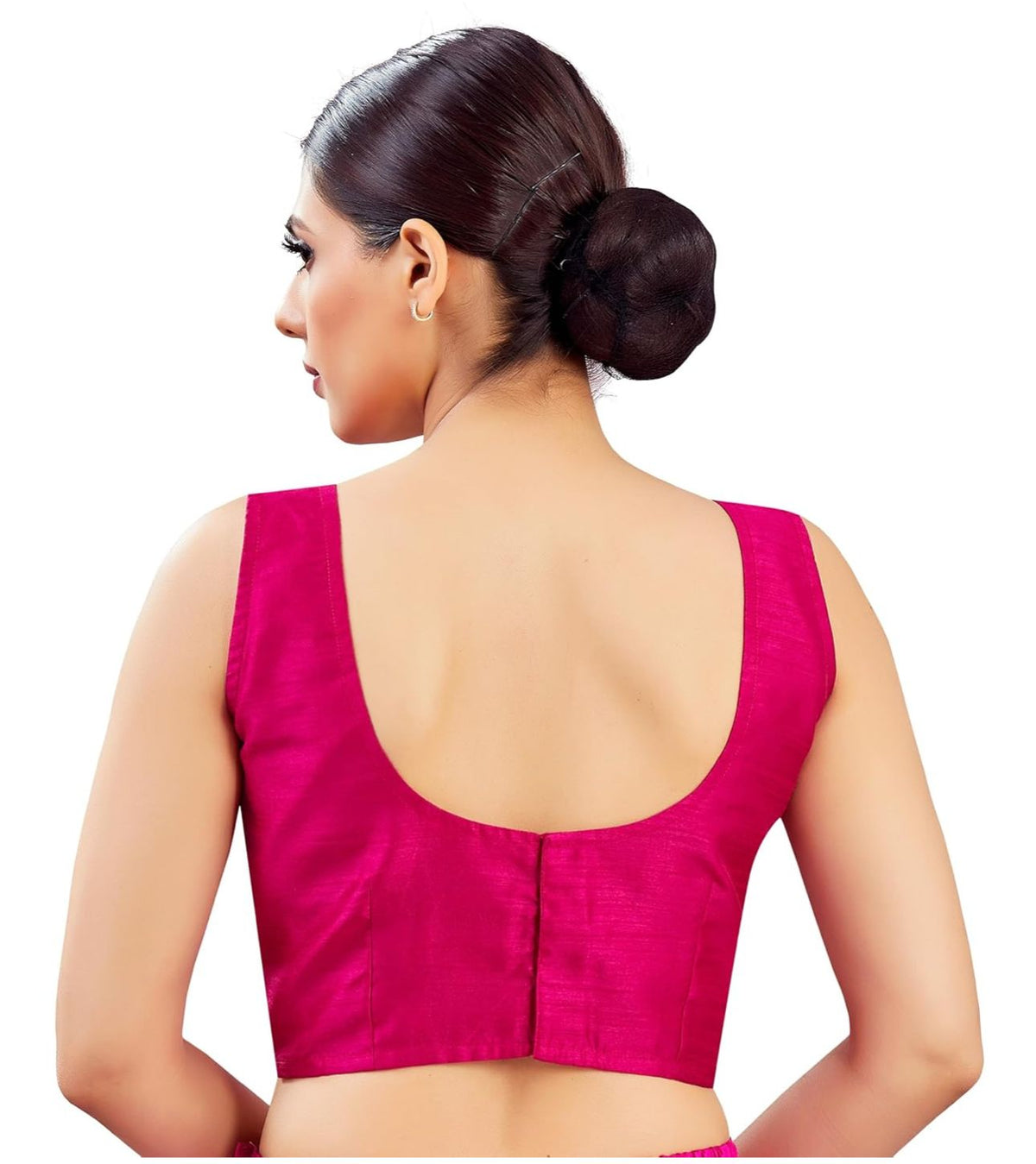 Women's Readymade Art Silk Sleeveless Saree Blouse in Germany