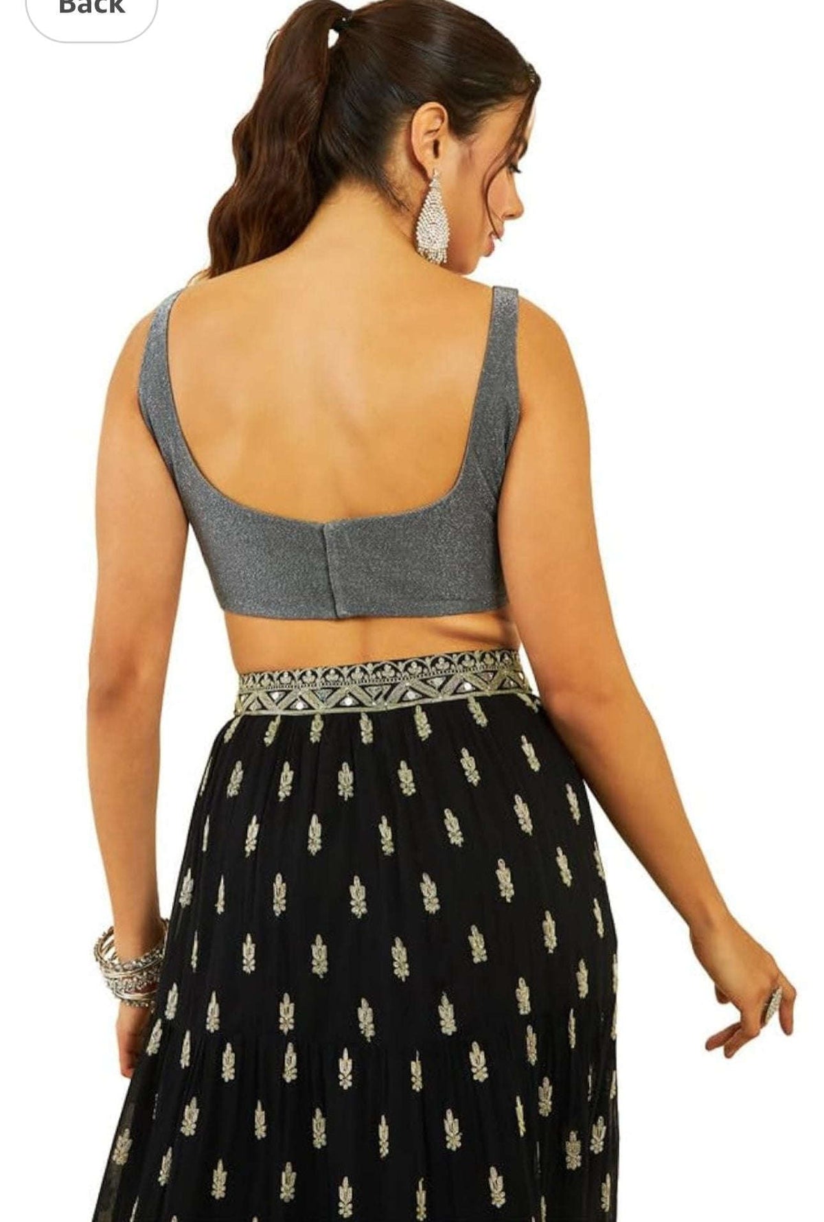 Women's Readymade Art Silk Sleeveless Saree Blouse in Berlin