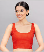 Women's Readymade Art Silk Sleeveless Saree Blouse in Munich