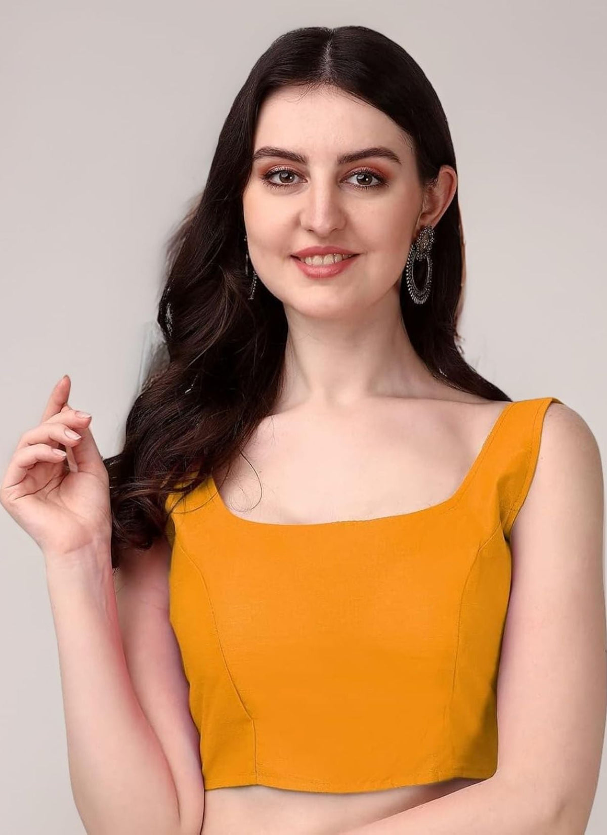 Women's Readymade Art Silk Sleeveless Saree Blouse in Munich