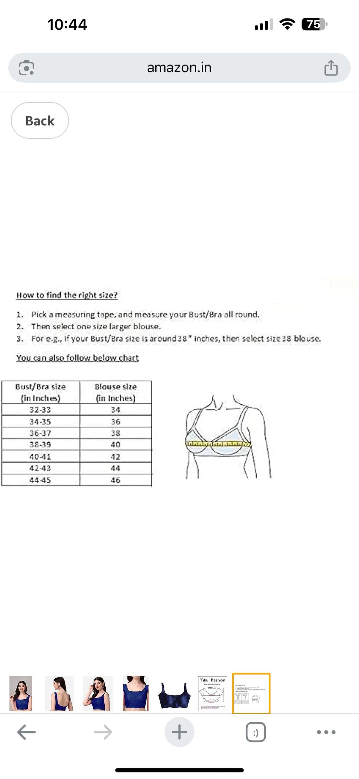 Women's Readymade Art Silk Sleeveless Saree Blouse in Germany