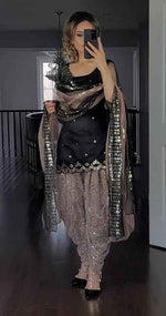 WOMEN'S Georgette Stitched Dhoti and Kurta in Germany
