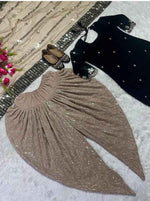 WOMEN'S Georgette Stitched Dhoti and Kurta in Germany