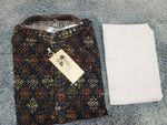 MENS CHIKENKARI HEAVY RAYON KURTA IN GERMANY