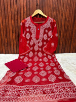 Georgette Ethnic Kurti in Germany