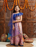 Girls Printed Ready to Wear Lehenga & Blouse With Dupatta in Berlin
