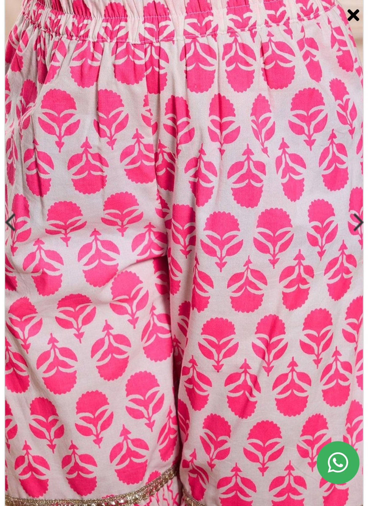 Girls Floral Print 3-Piece Kurta Suit Set